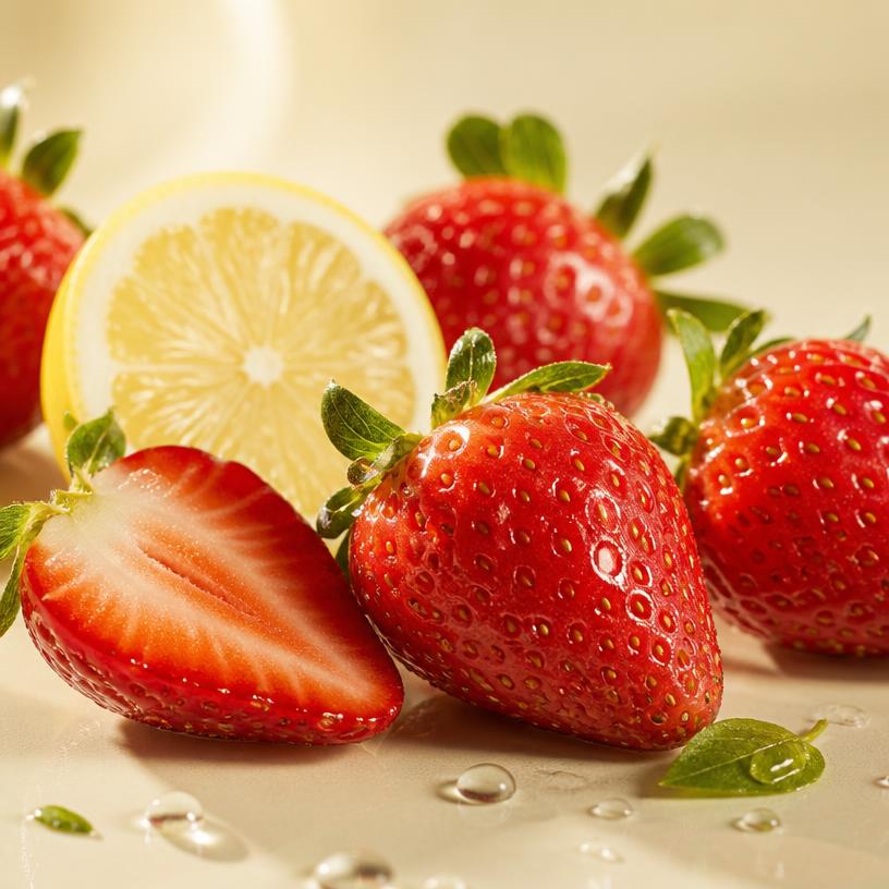 Organic Strawberry & Lemon