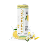 Sparkling Organic Limoncello Energy & Focus Drink | Green Tea (Natural Caffeine), L-Theanine, Ashwagandha, |12oz. Cans (Pack of 12)